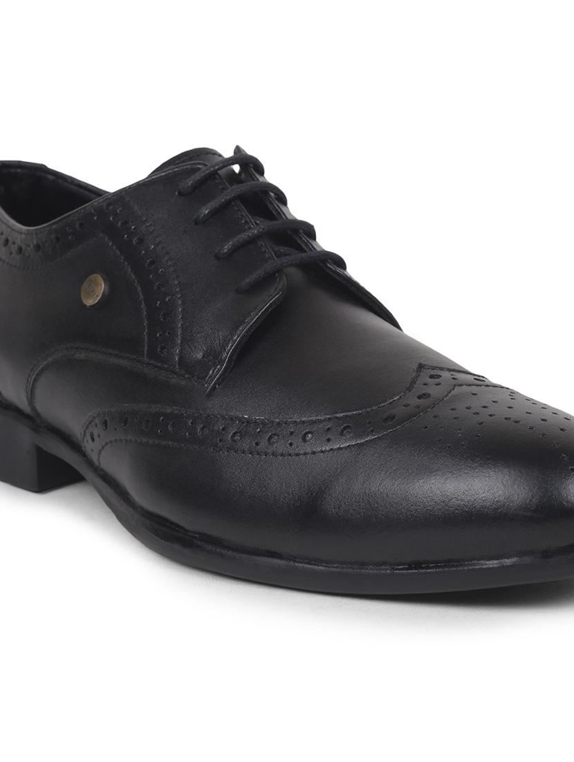 men black lace-up brouge - 22029233 - Standard Image - 5