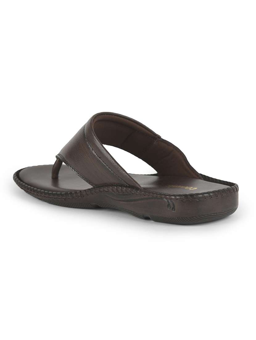 men solid toe separator sandal - 22029269 -  Standard Image - 3