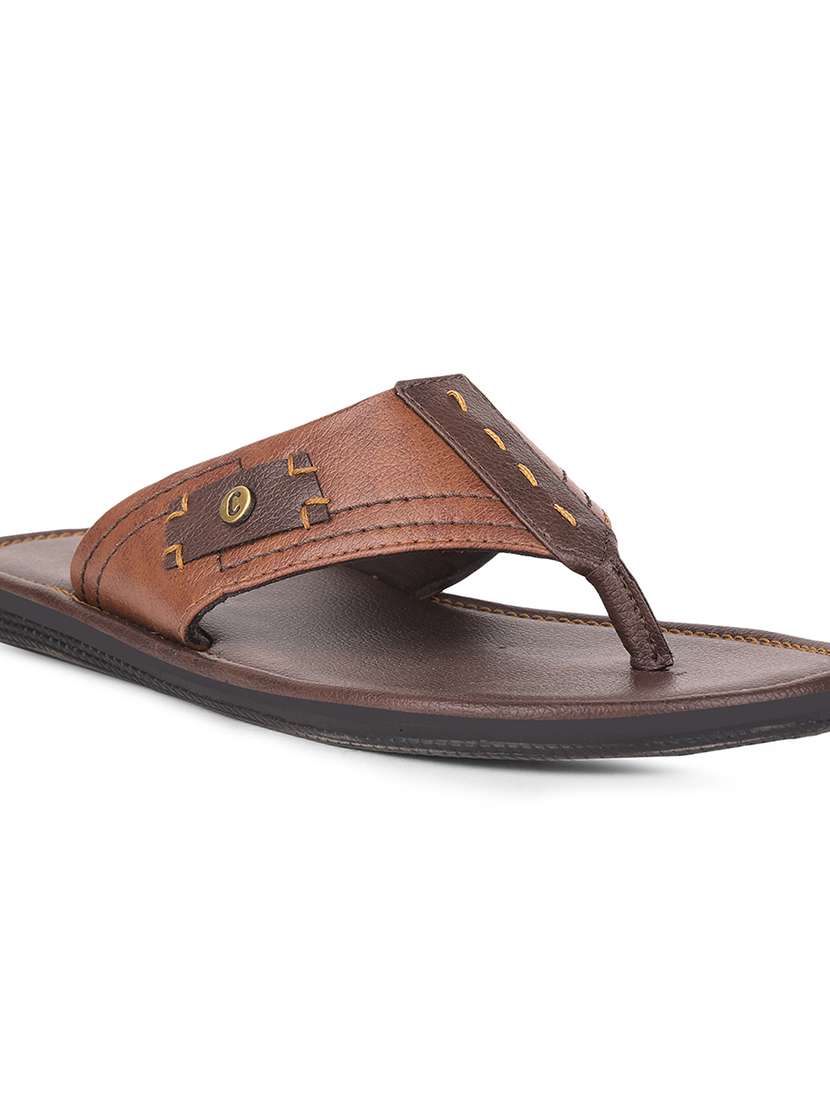 men solid toe separator sandal - 22029274 -  Standard Image - 3