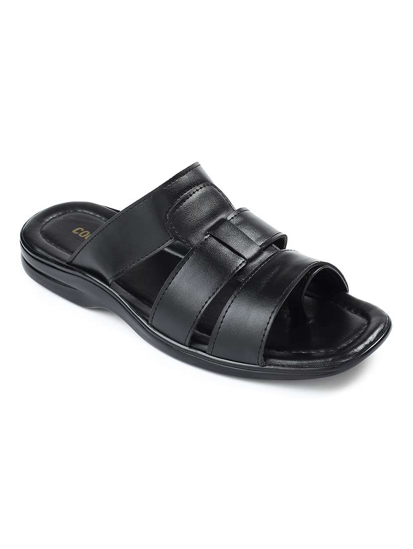 men solid toe separator sandal