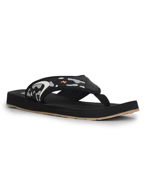 men printed toe separator slipper - 22029286 - Standard Image - 0