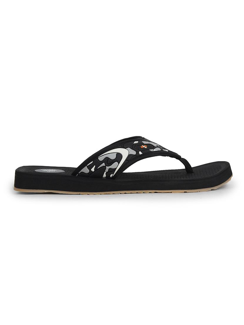 men printed toe separator slipper - 22029286 - Standard Image - 3