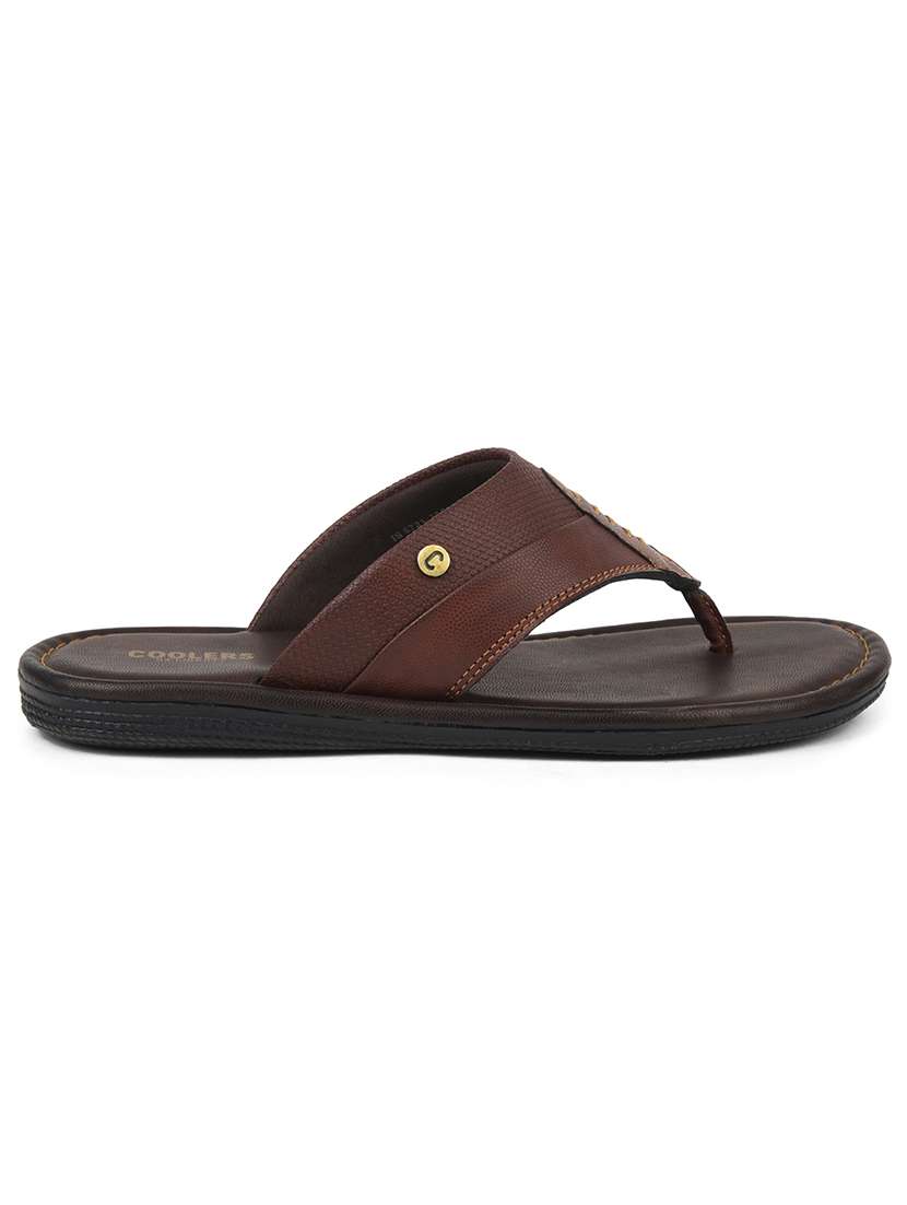 men solid toe separator sandal