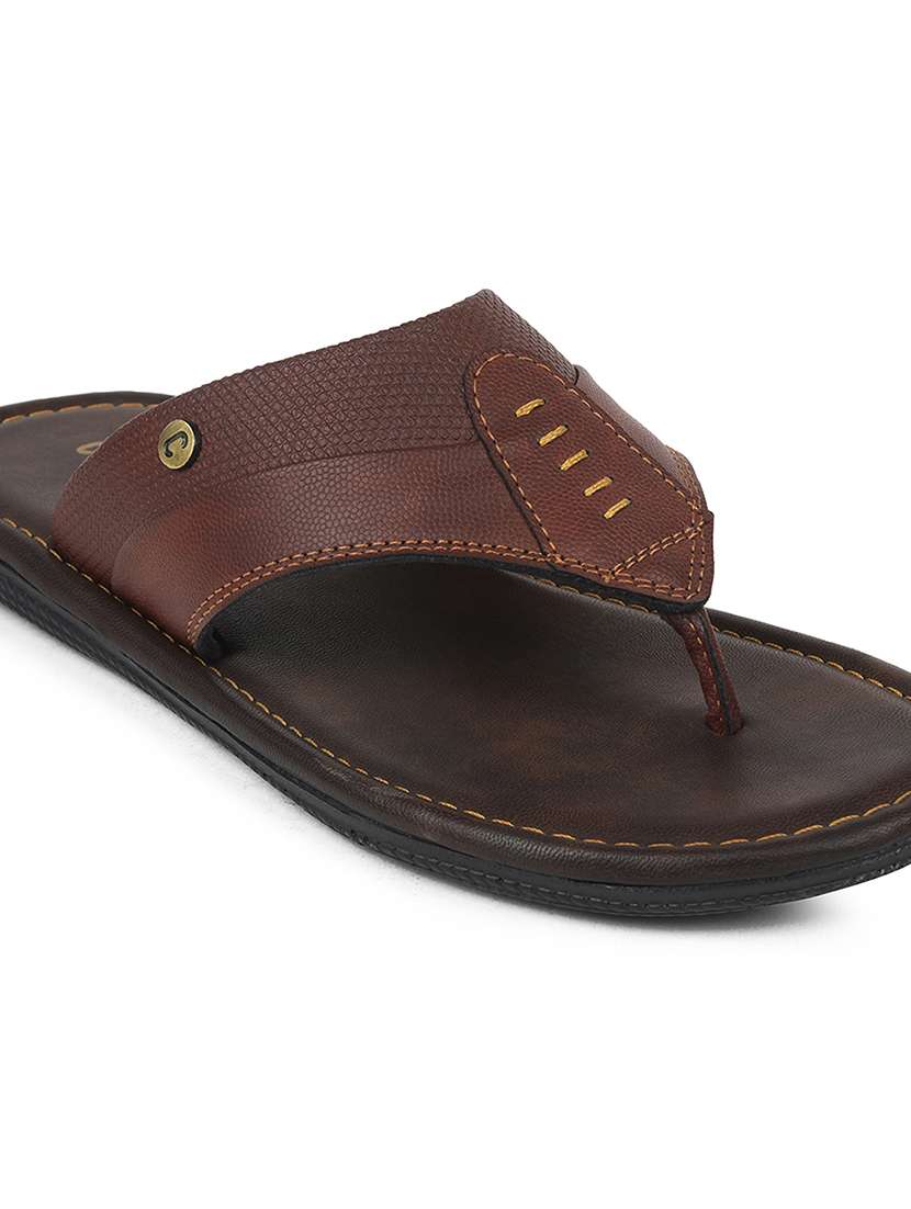 men solid toe separator sandal - 22029294 -  Standard Image - 5