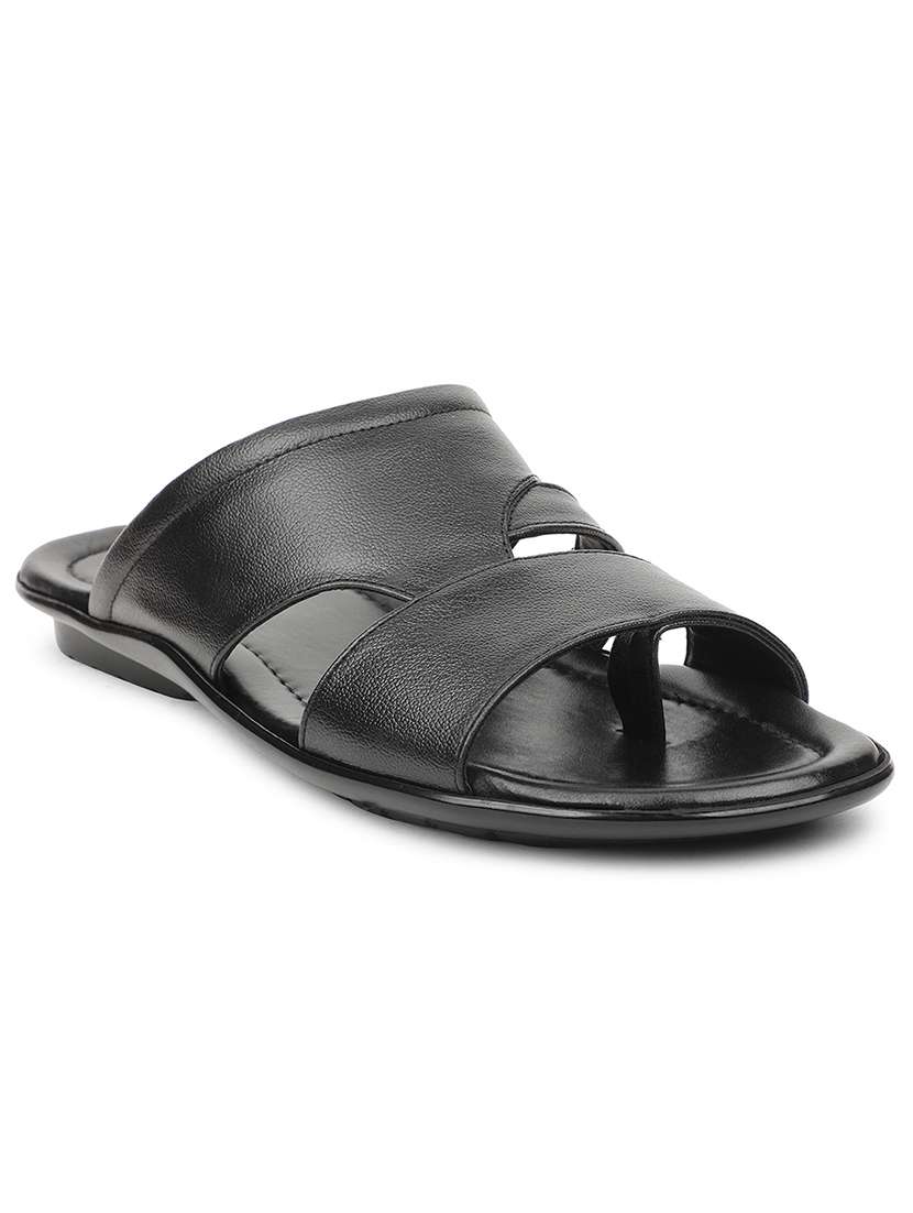men solid toe separator sandal