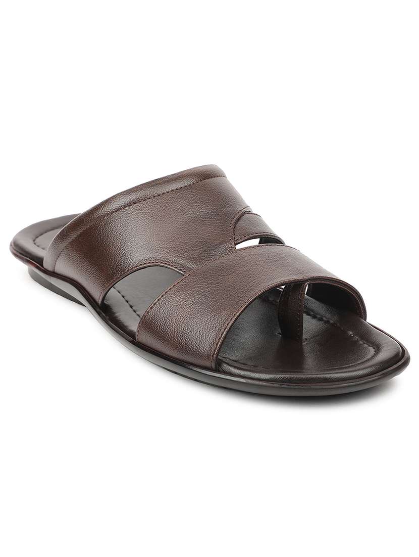 men solid toe separator sandal