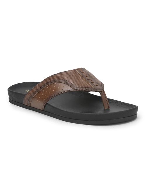 men solid toe separator sandal - 22029315 - Standard Image - 0