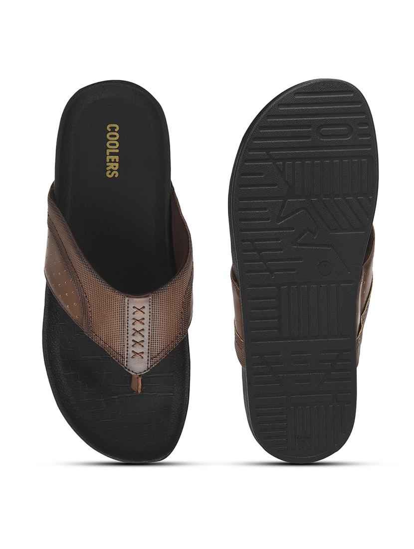 men solid toe separator sandal - 22029315 - Standard Image - 5