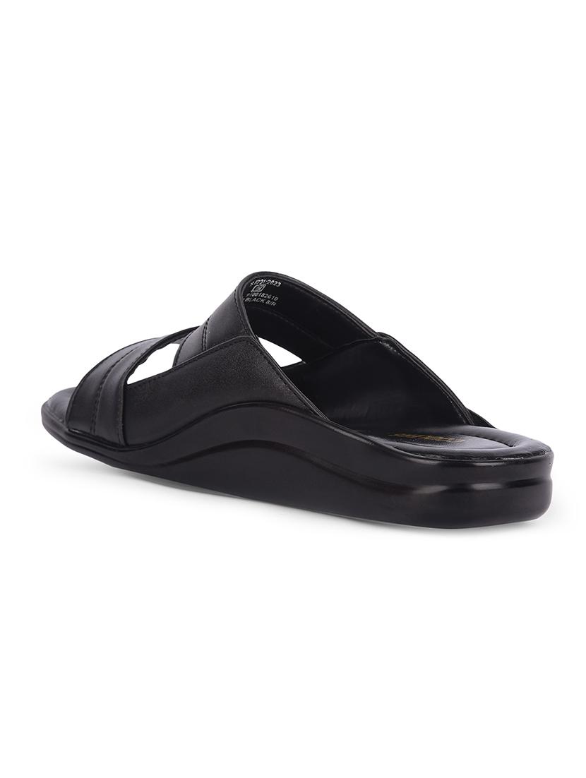 men solid slip on sandal - 22029332 - Standard Image - 3