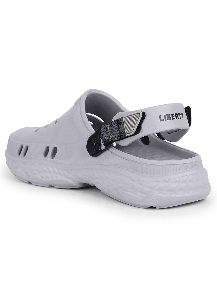 men solid slip on clogs - 22029357 -  Standard Image - 3