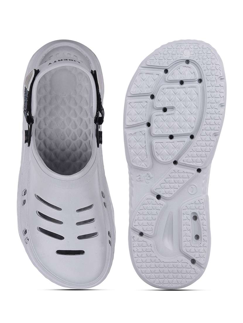 men solid slip on clogs - 22029357 -  Standard Image - 5