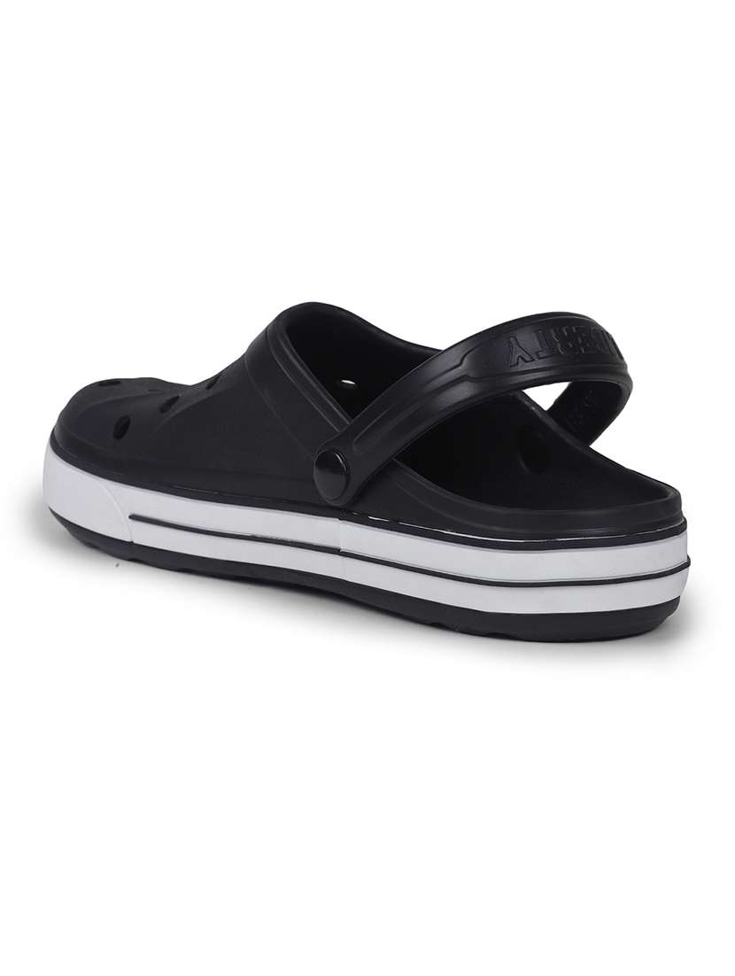 men solid slip on clogs - 22029360 -  Standard Image - 3