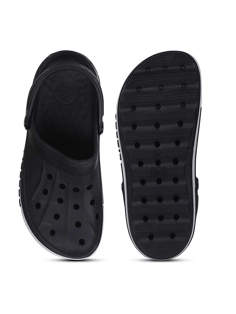 men solid slip on clogs - 22029360 -  Standard Image - 5