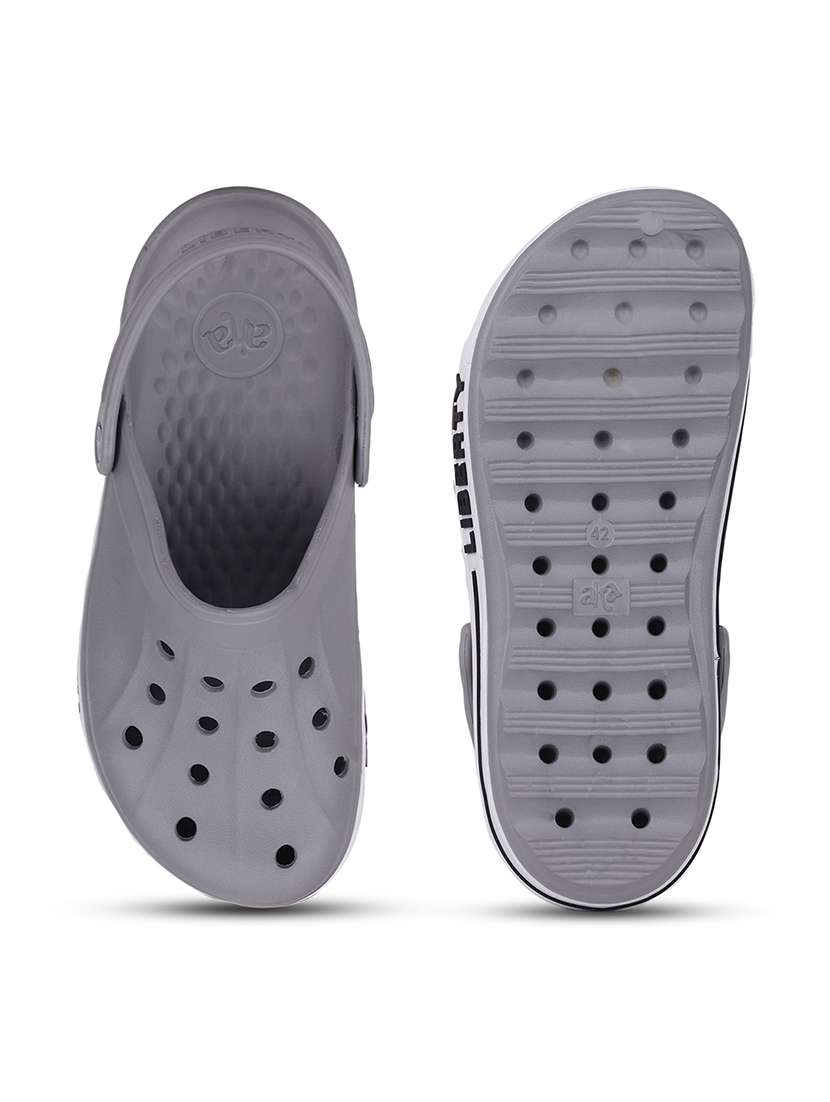 men solid slip on clogs - 22029362 -  Standard Image - 5