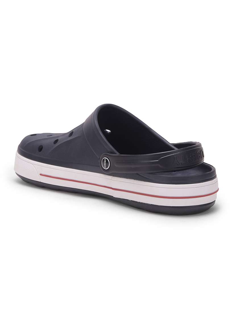 men solid slip on clogs - 22029365 -  Standard Image - 3