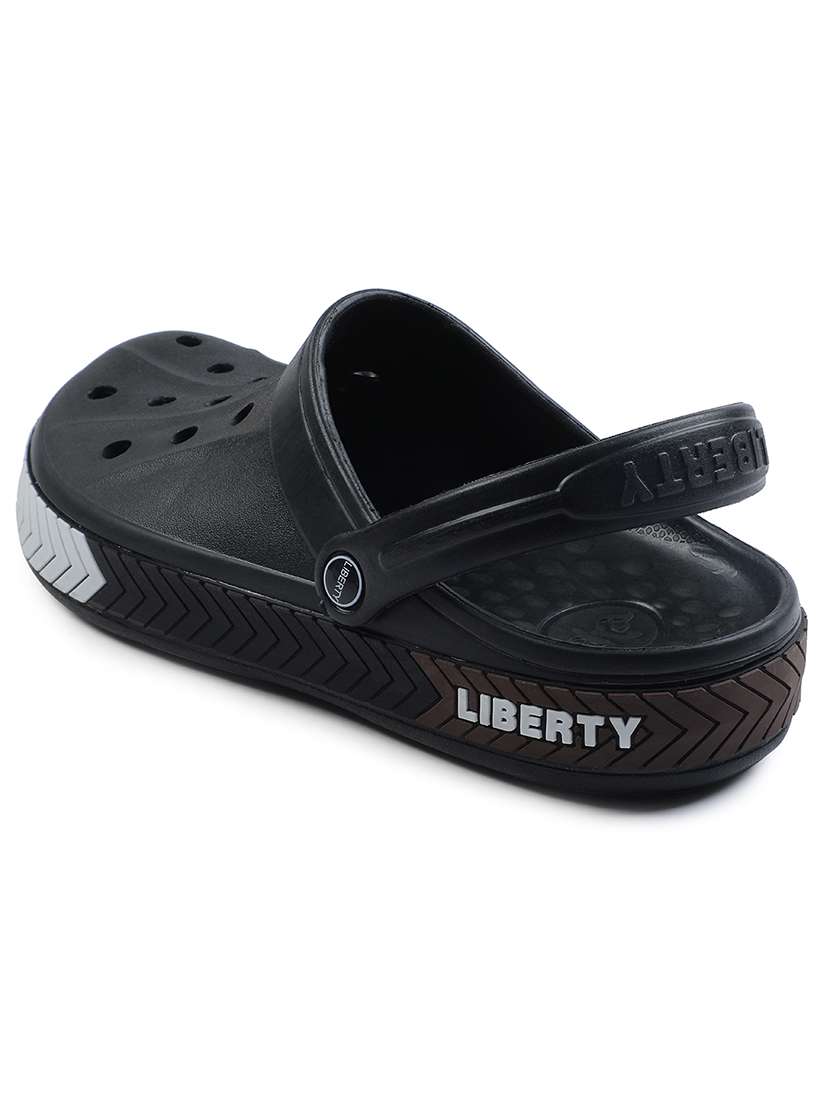 men solid slip on clogs - 22029366 -  Standard Image - 3