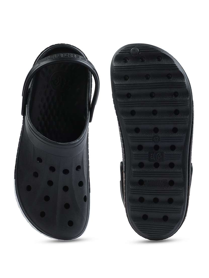men solid slip on clogs - 22029366 -  Standard Image - 5