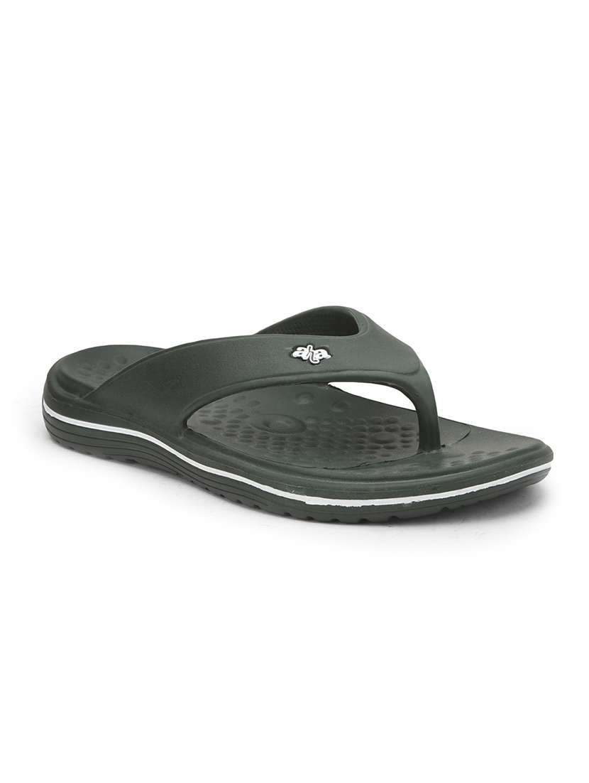 men solid toe separator flip flop