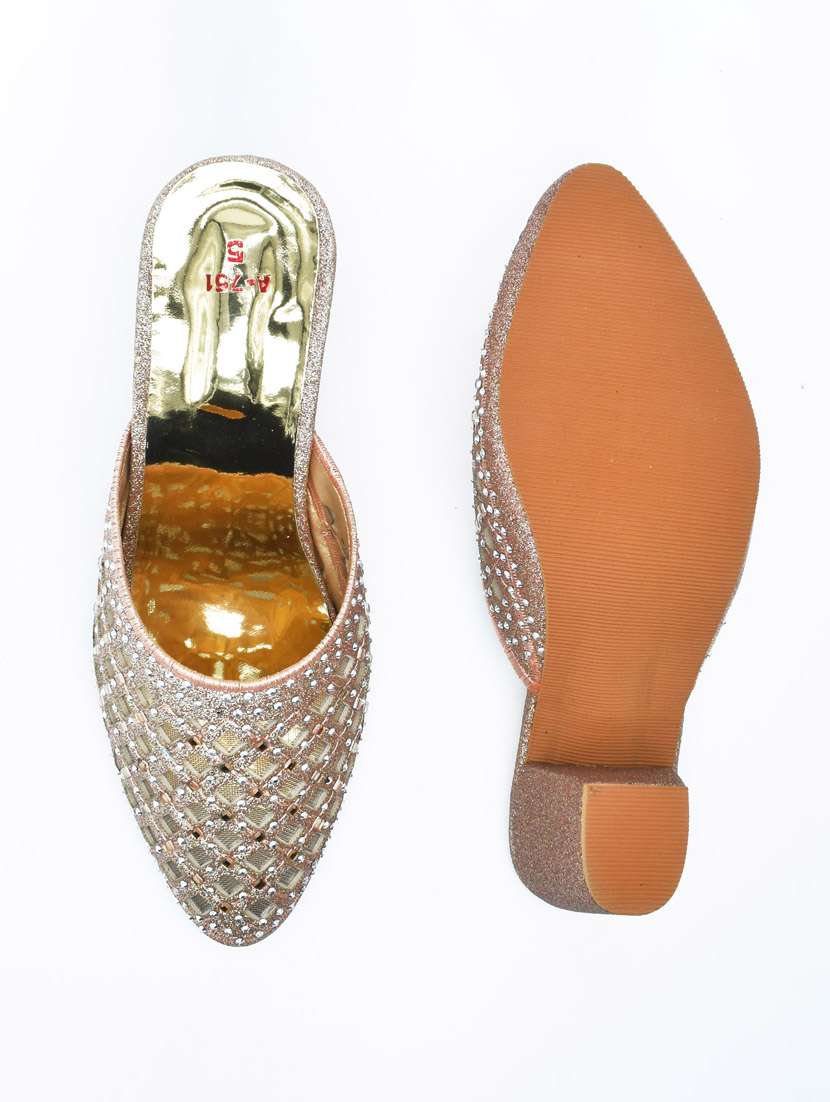 women embellished block heel mules - 22029455 -  Standard Image - 3