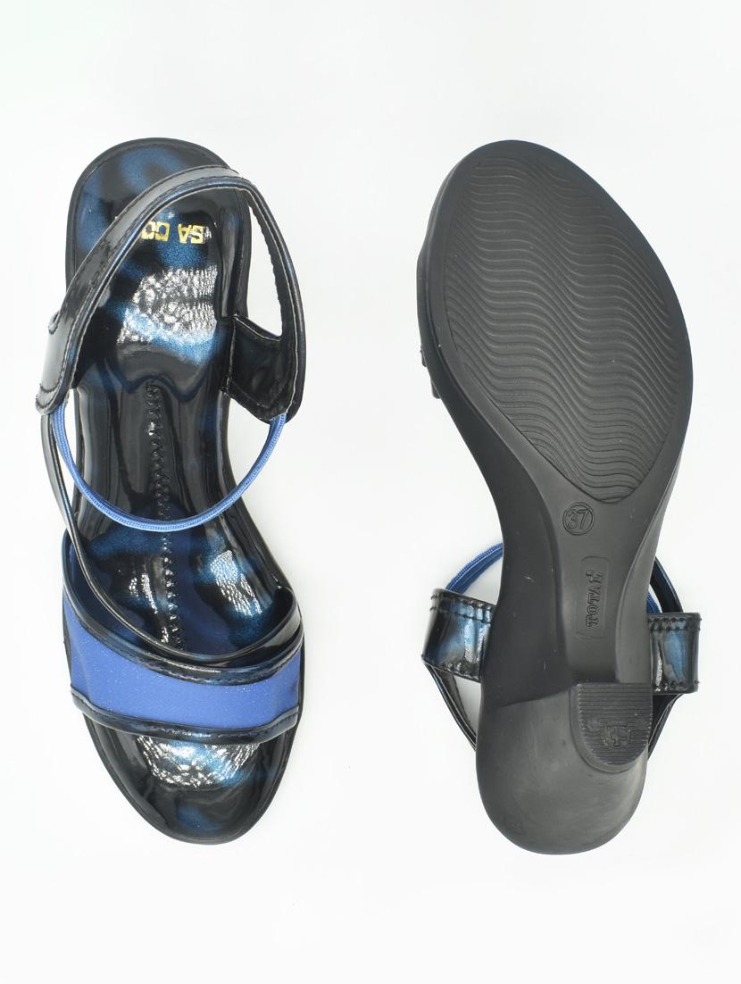 women solid back strap sandal - 22029459 - Standard Image - 3