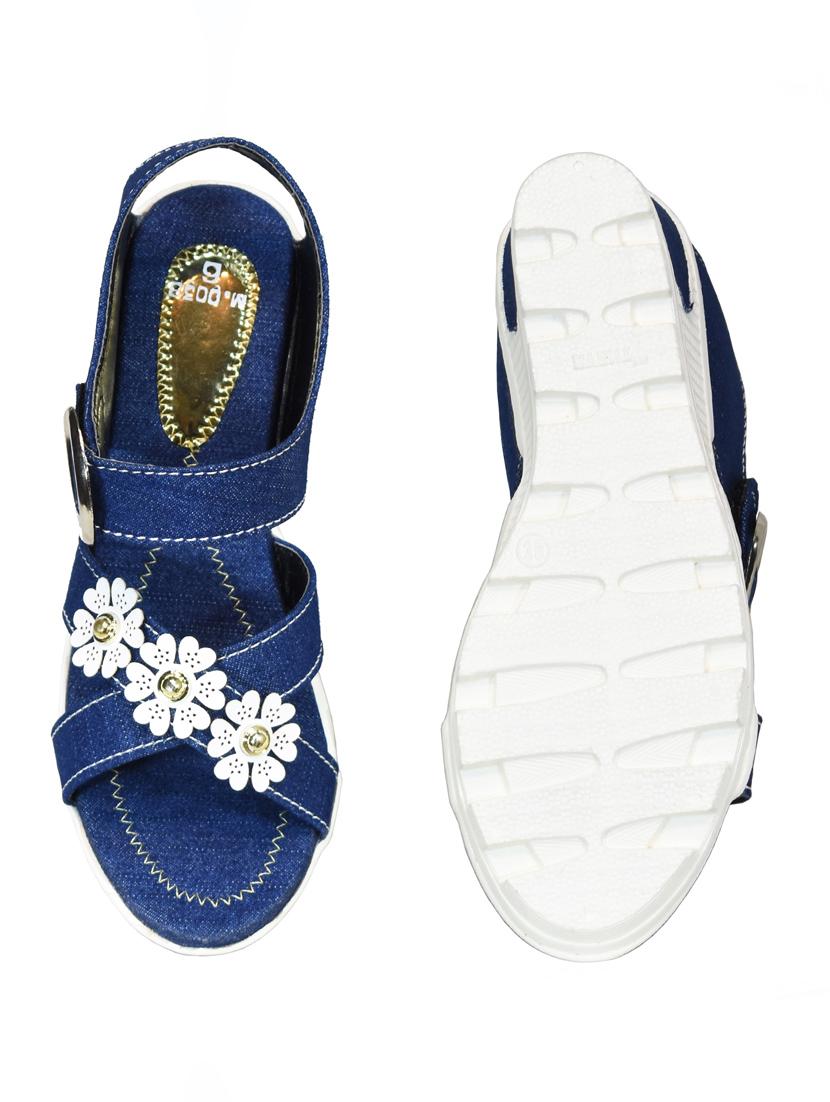 women black back strap wedge - 22029461 - Standard Image - 3