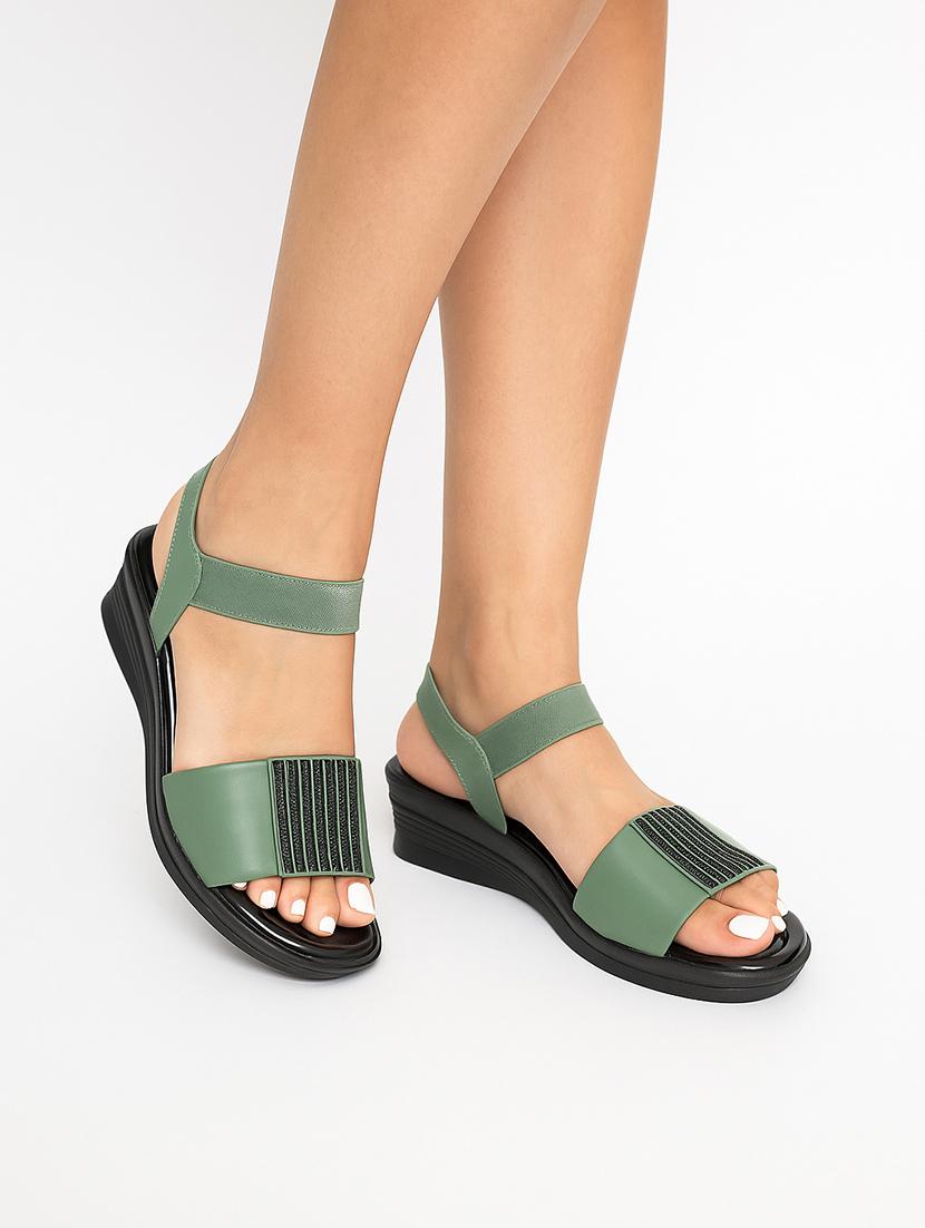 women solid back strap wedges - 22029519 -  Zoom Image - 0