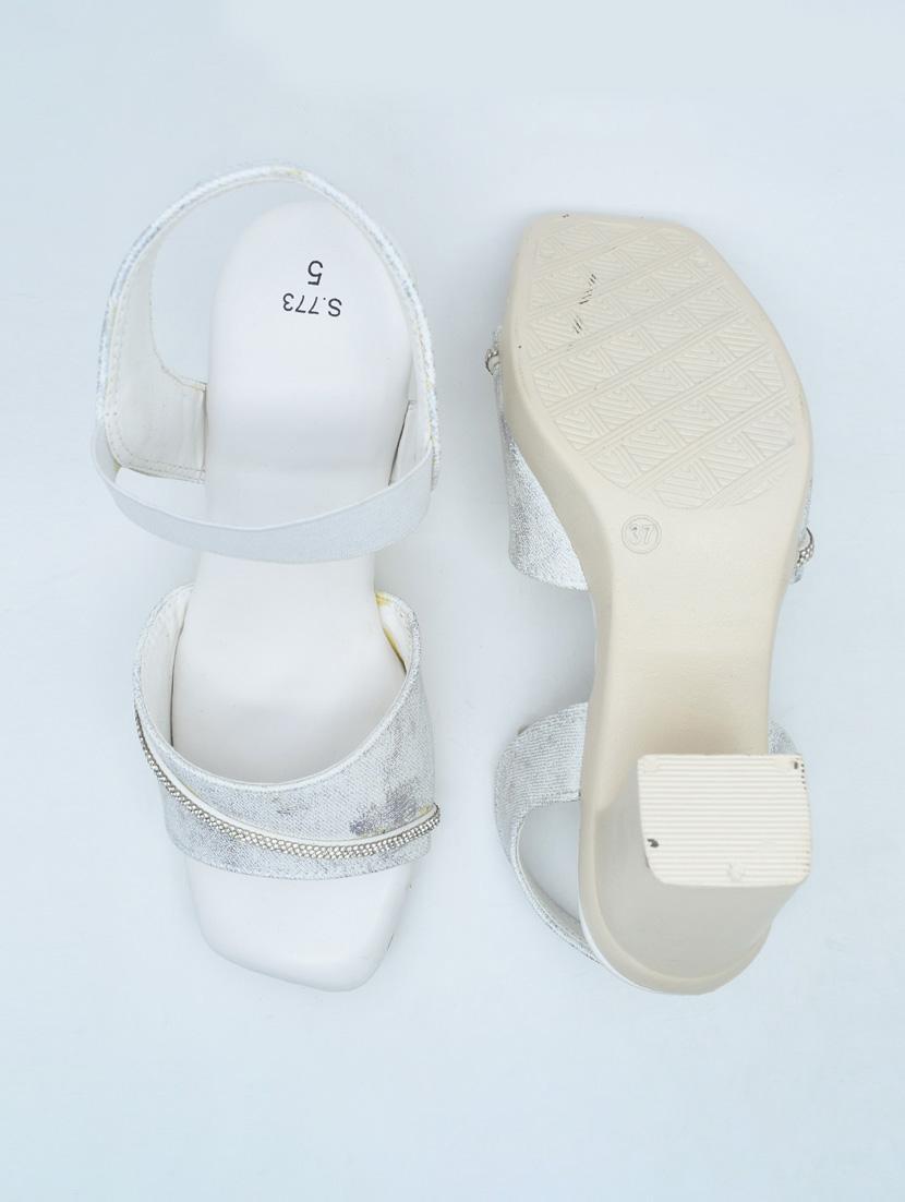 women solid back strap sandals - 22029520 - Standard Image - 3