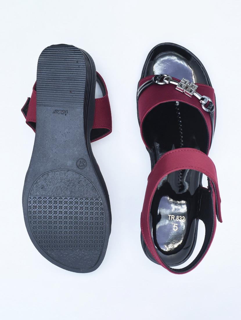 women solid back strap wedges - 22029531 - Standard Image - 3