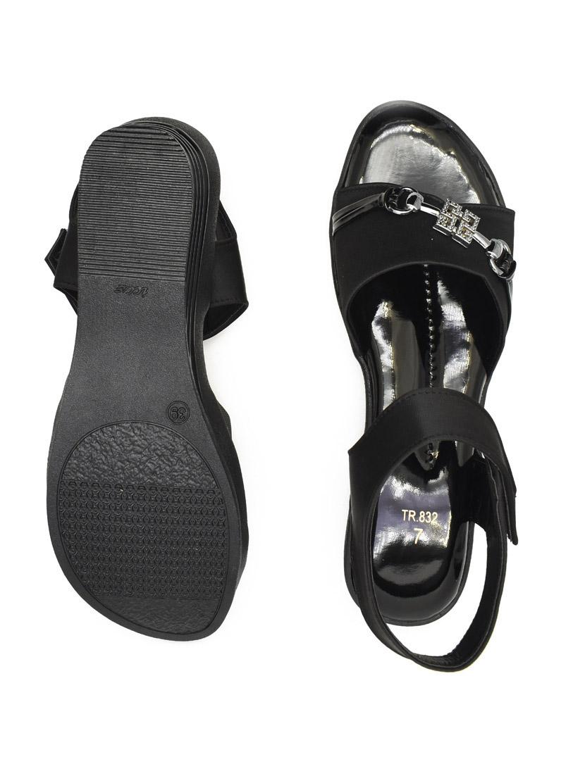 women solid back strap wedges - 22029532 - Standard Image - 3