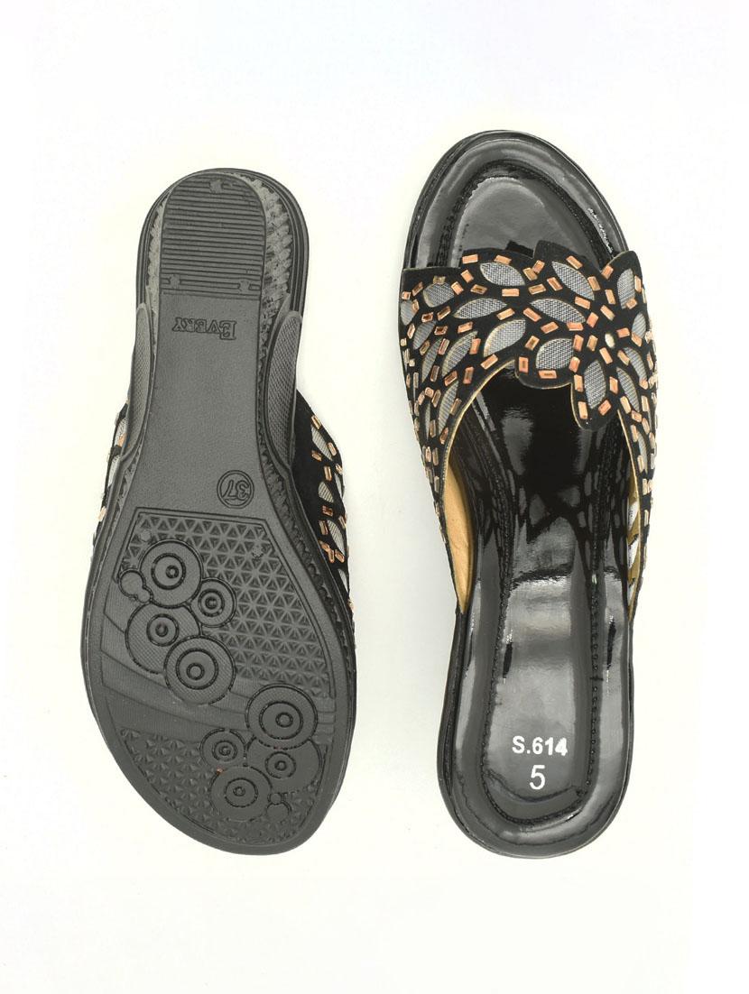 women embellished slip on wedges - 22029554 - Standard Image - 3
