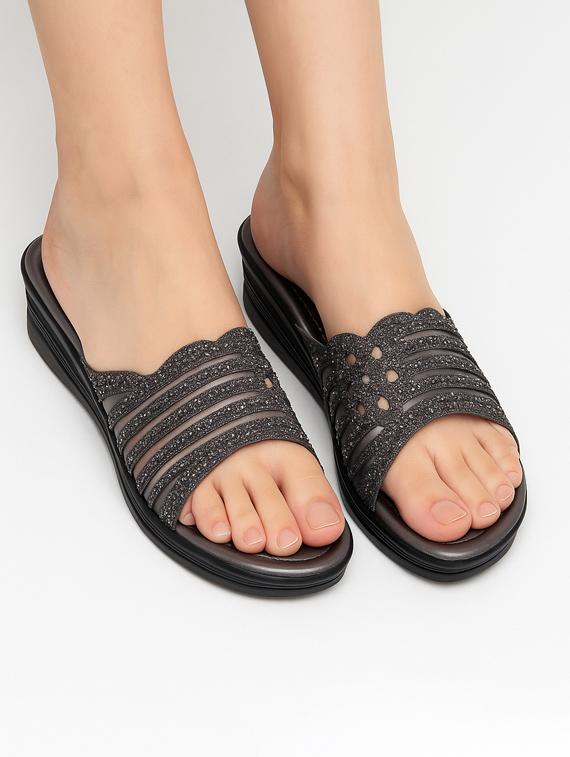 women embellished slip on wedges - 22029560 -  Zoom Image - 0