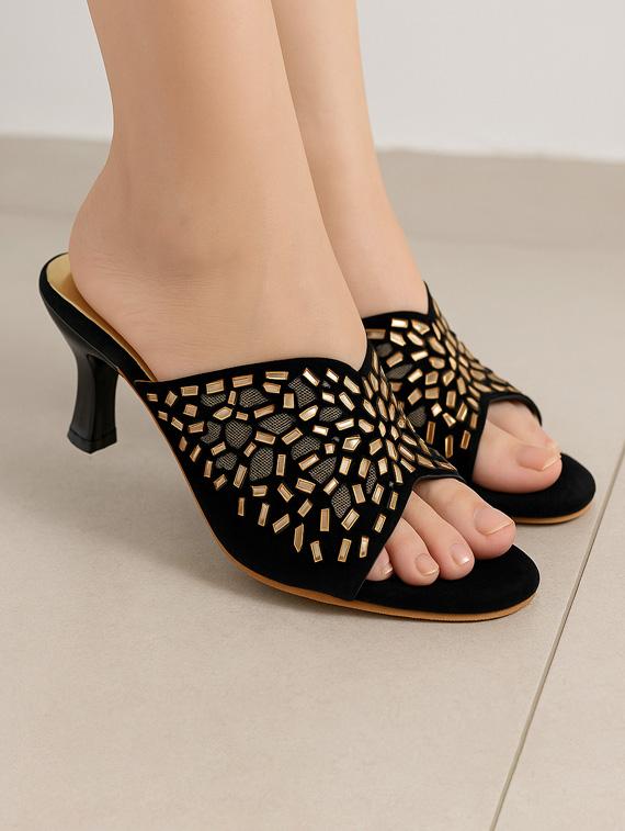 women embellished slip on sandal - 22029577 -  Zoom Image - 0