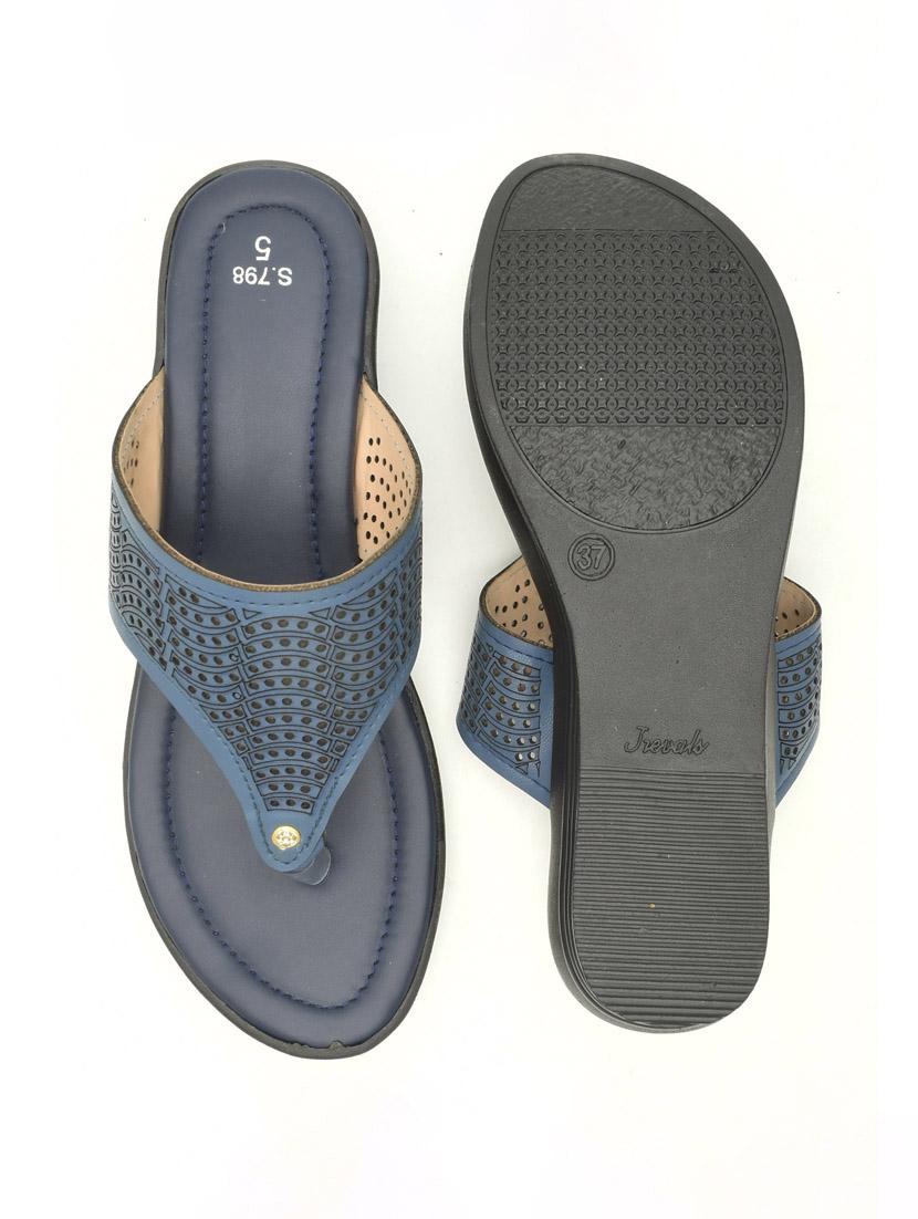 women solid slip on wedges - 22029627 - Standard Image - 3