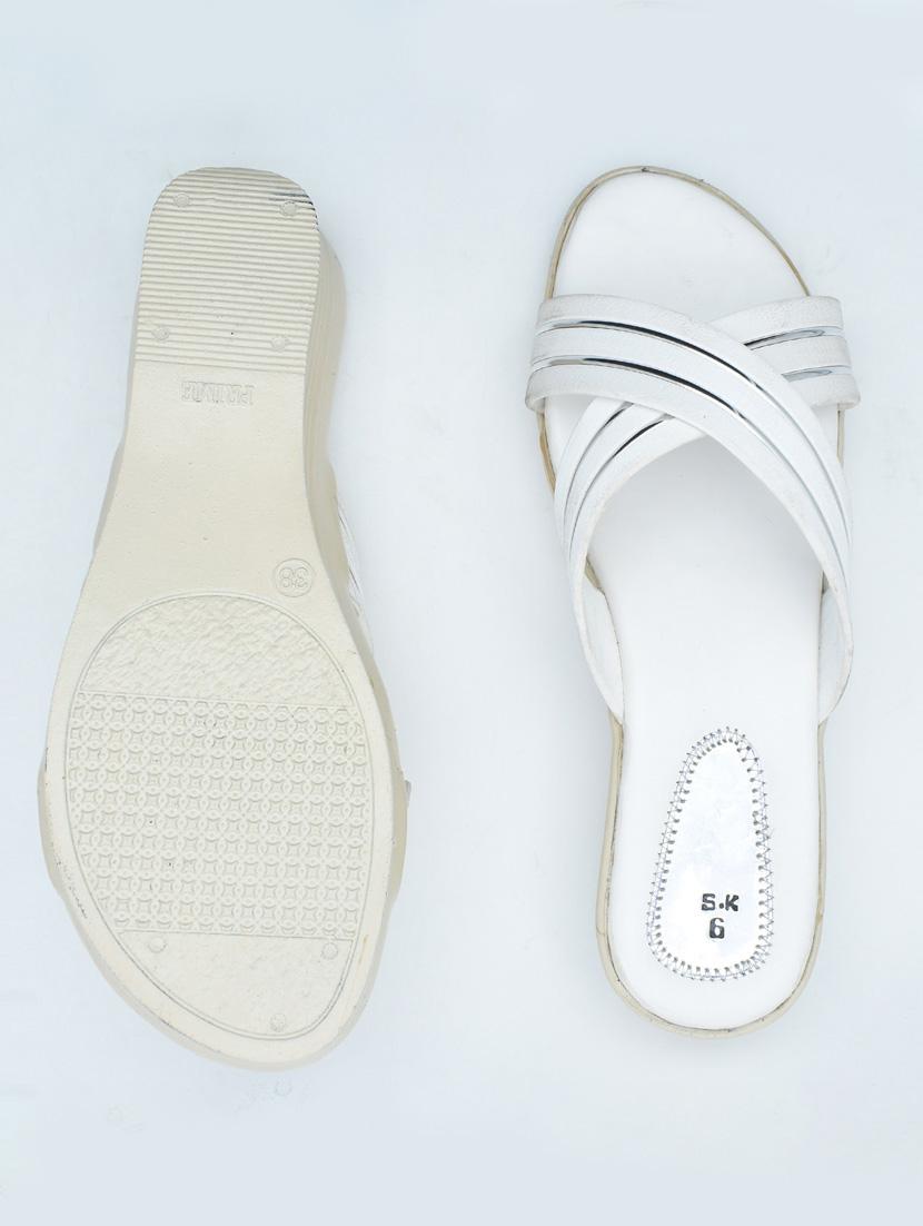 women solid slip on wedges - 22029635 - Standard Image - 3