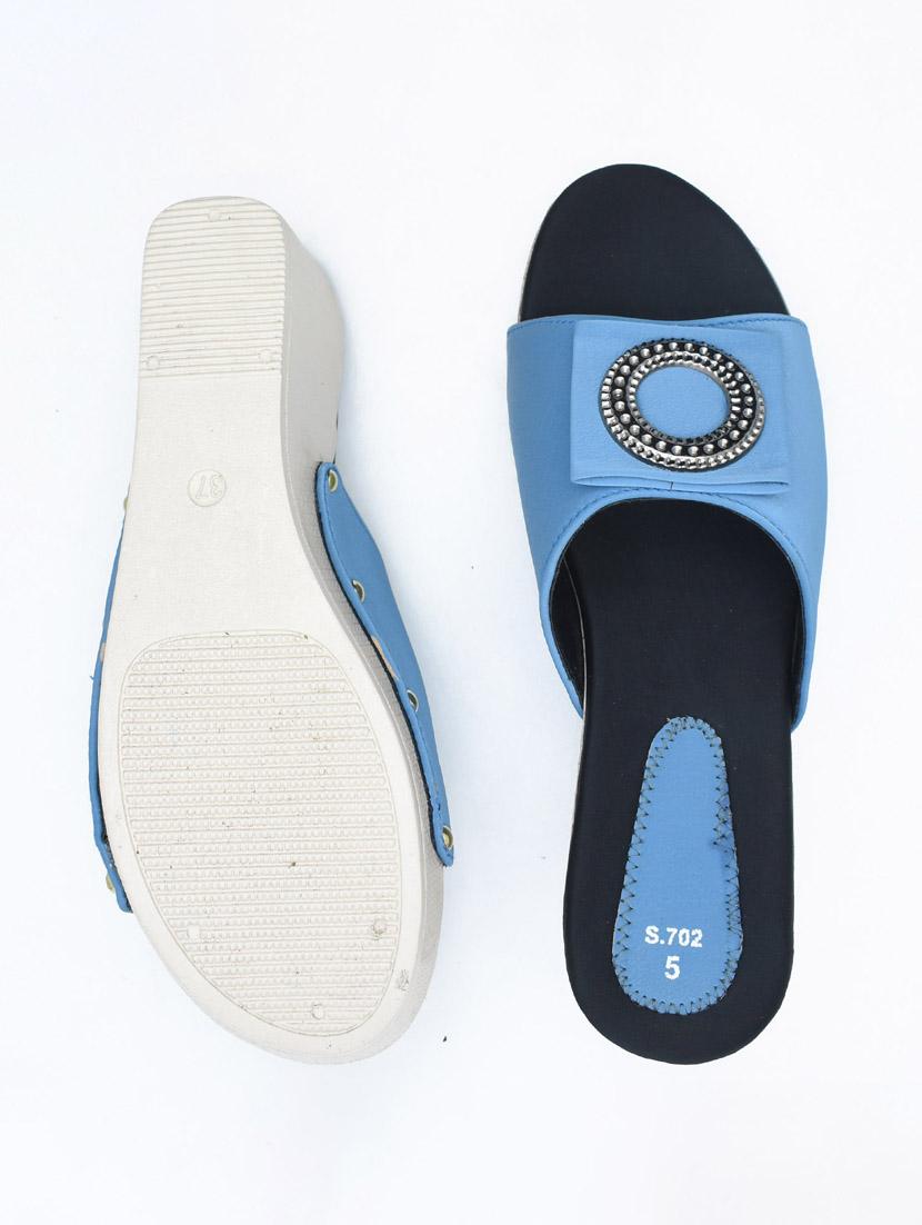 women solid slip on wedges - 22029639 - Standard Image - 3