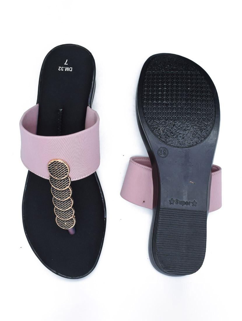 women solid slip on wedges - 22029650 - Standard Image - 3