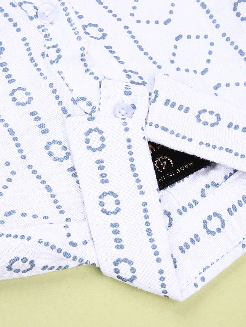 boys printed long sleeve casual shirt - 22029738 -  Standard Image - 3