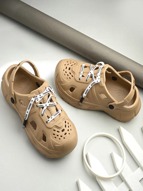 women brown slip on clogs - 22029978 -  Standard Image - 0