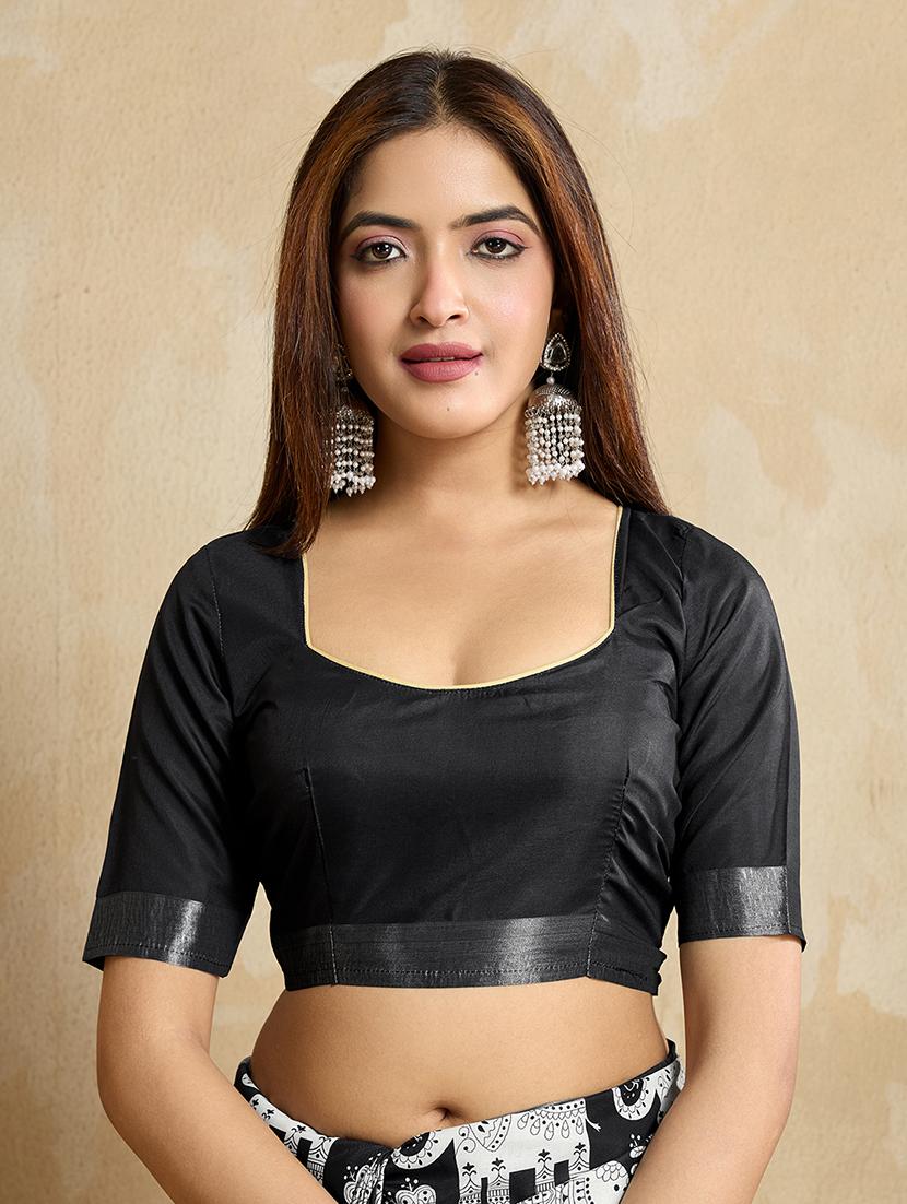 women printed casual wear saree with blouse - 22029998 - Standard Image - 5