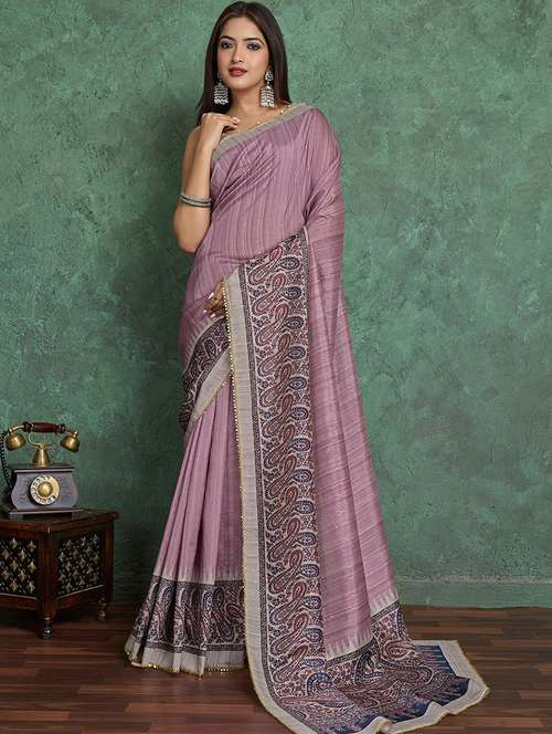 women printed casual wear saree with blouse - 22030032 -  Standard Image - 0