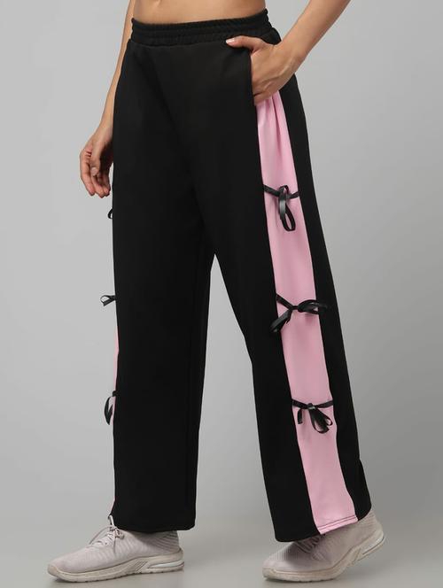 women tapered high rise track pant - 22030067 - Standard Image - 0