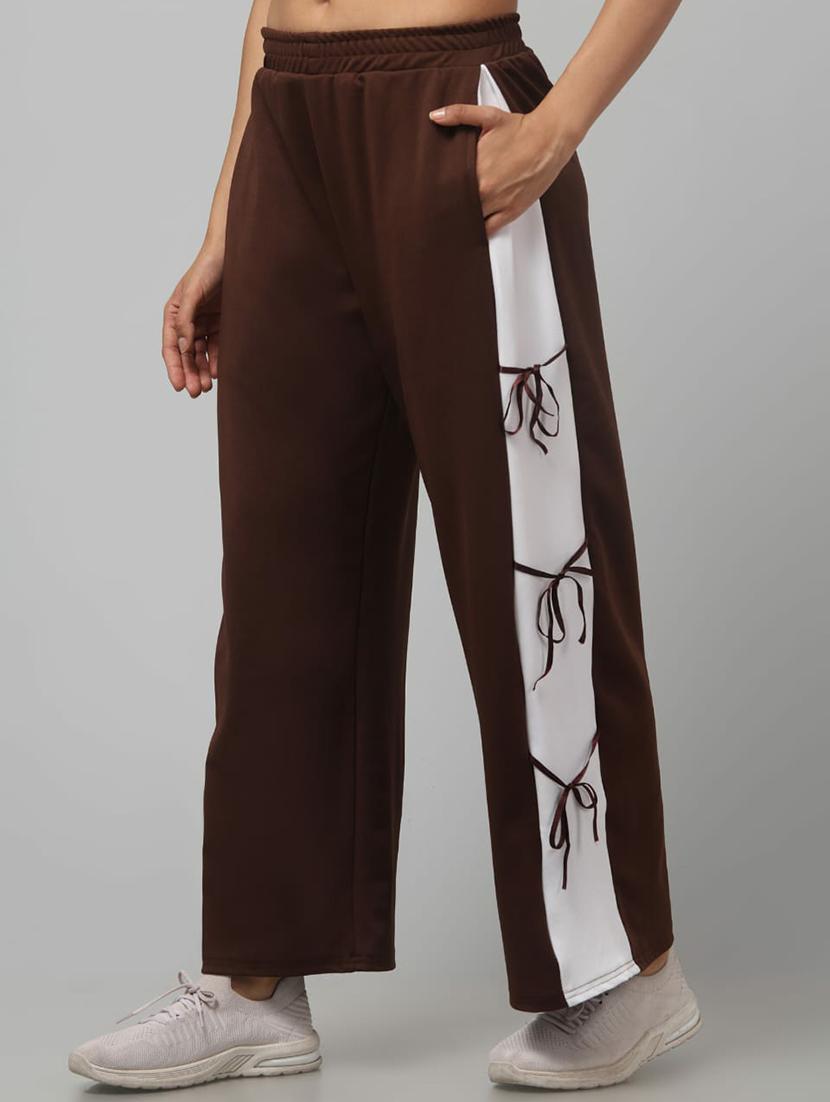women tapered high rise track pant - 22030069 - Standard Image - 3