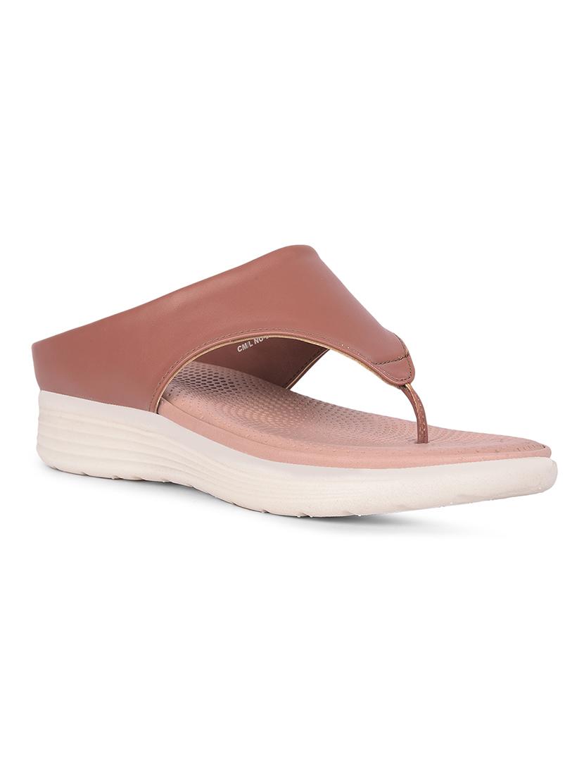 women solid slip on flip flop - 22030082 -  Zoom Image - 0