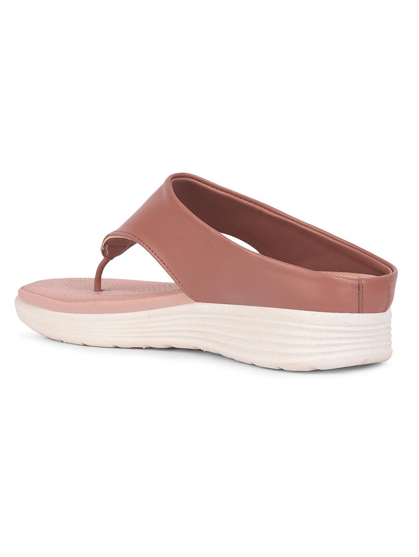 women solid slip on flip flop - 22030082 - Standard Image - 3