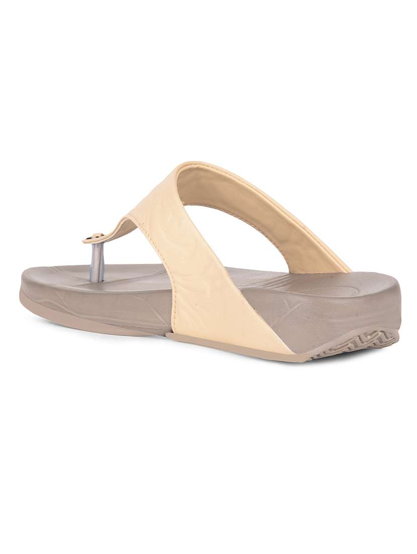 women solid slip on flip flop - 22030083 -  Standard Image - 3