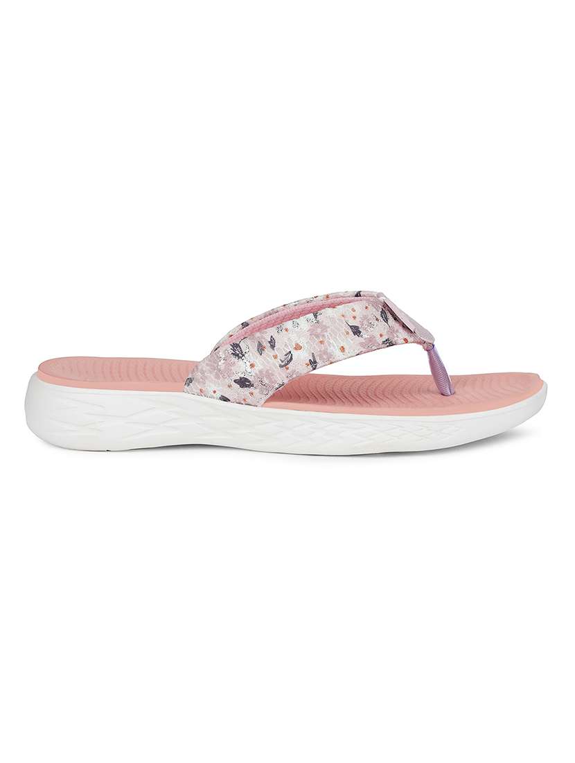 women printed slip on flip flop - 22030088 -  Standard Image - 3