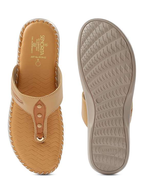 women solid  slip on wedge - 22030108 -  Standard Image - 5