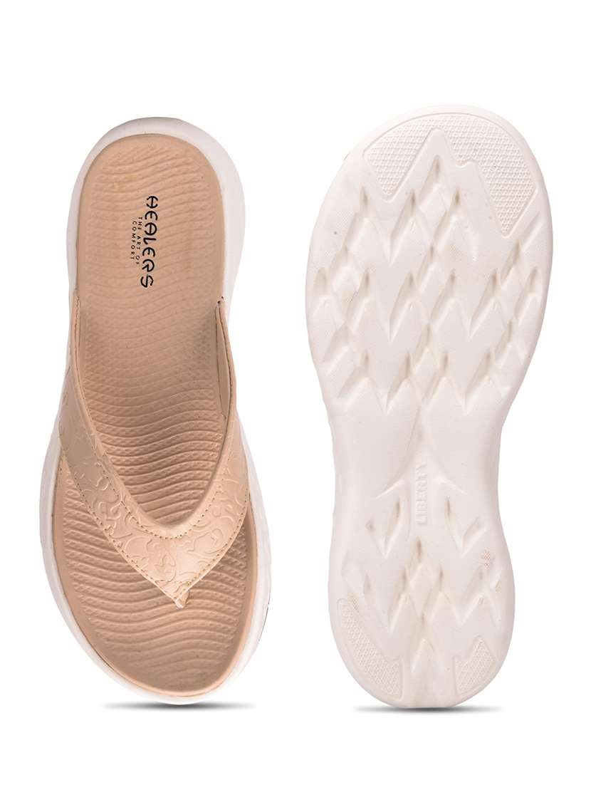 women solid slip on flip flop - 22030113 -  Standard Image - 5