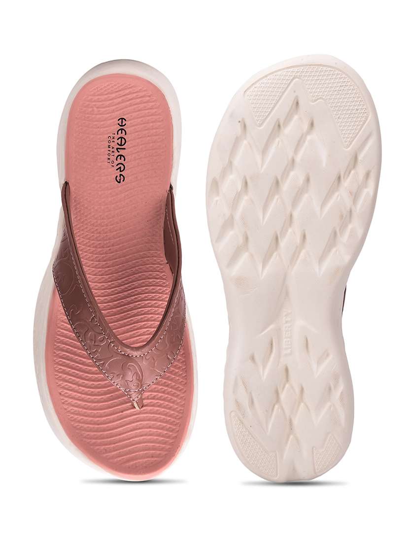 women solid slip on flip flop - 22030115 -  Standard Image - 5