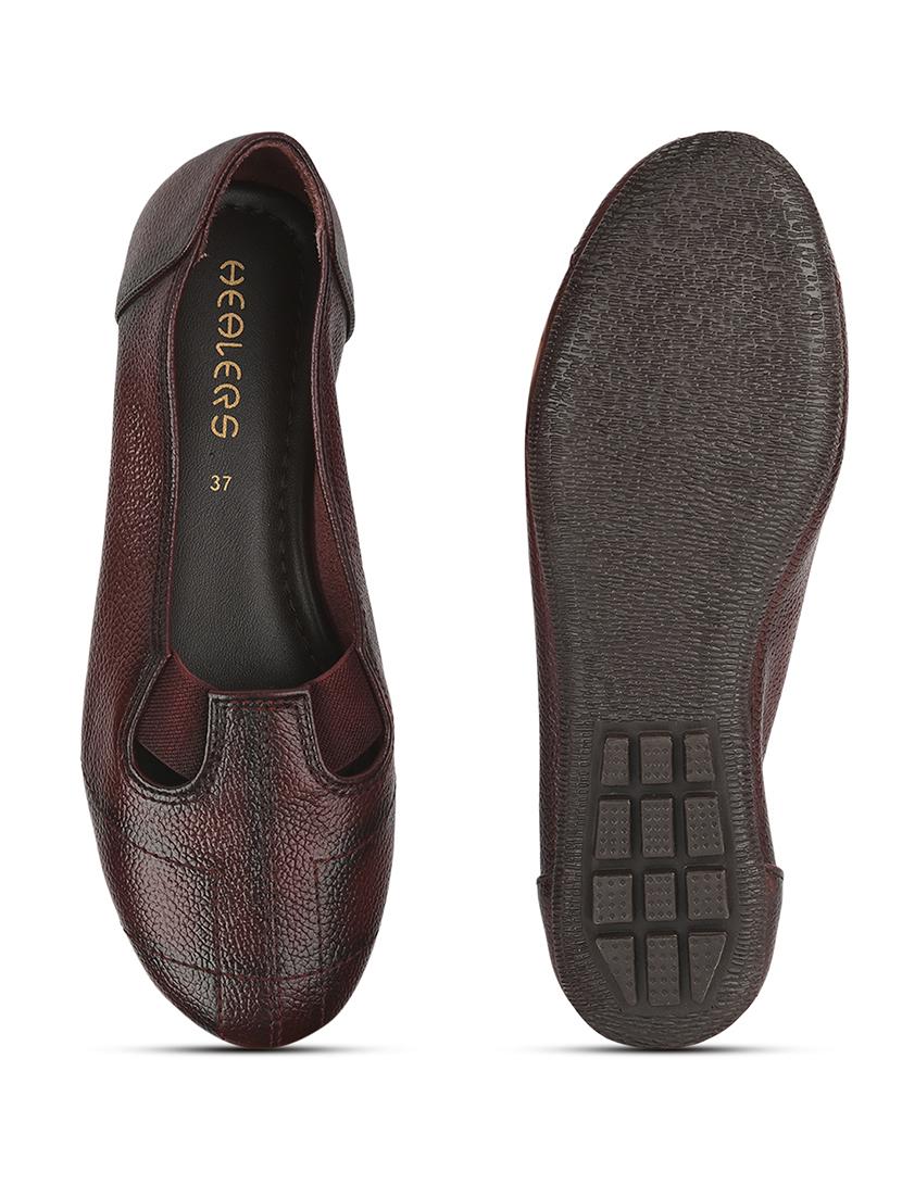 women solid slip on ballerina - 22030129 - Standard Image - 5